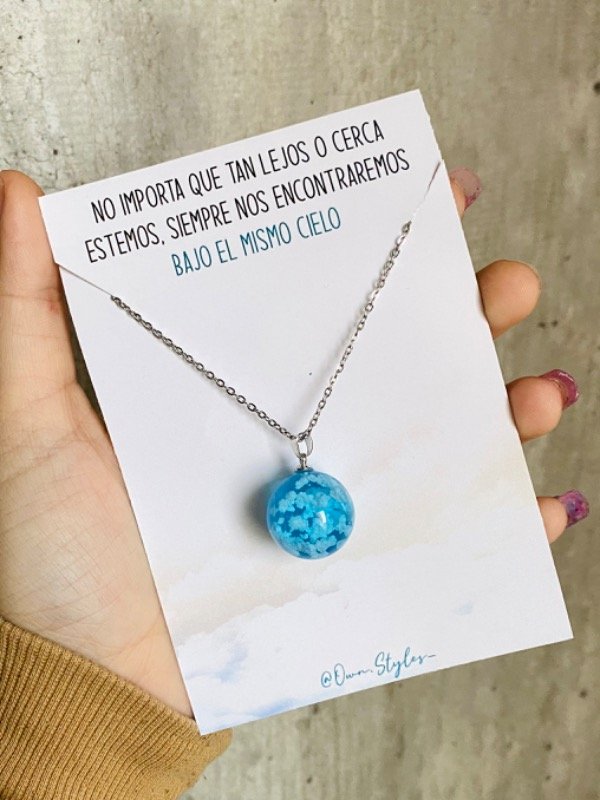 Collar Azul | Mi Cielo Luminoso®  ⛅❤️